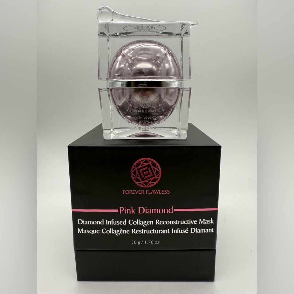 Forever Flawless Pink Diamond Collagen Mask 50g / 1.76 oz NEW